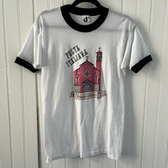 Vintage Festa Italiana Tee - Size Small - Picture 1 of 4